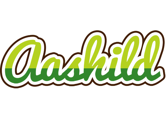 Aashild golfing logo
