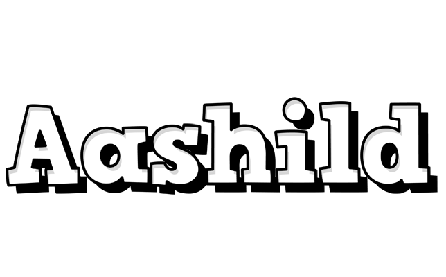 Aashild snowing logo