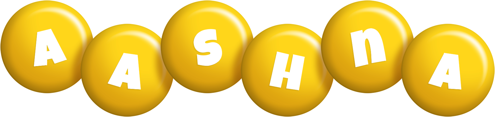 Aashna candy-yellow logo