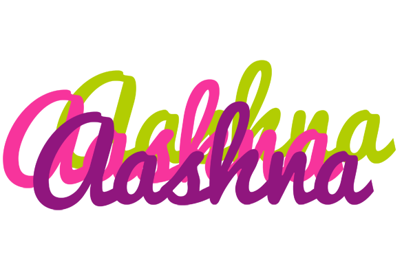 Aashna flowers logo