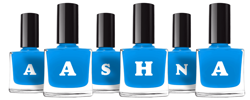 Aashna glossy logo