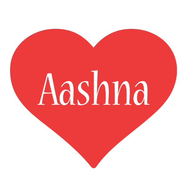 Aashna love logo