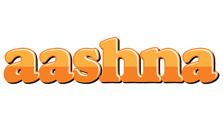 Aashna orange logo