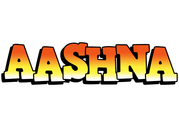 Aashna sunset logo