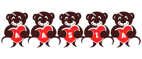 Aasia bear logo