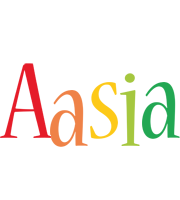 Aasia birthday logo