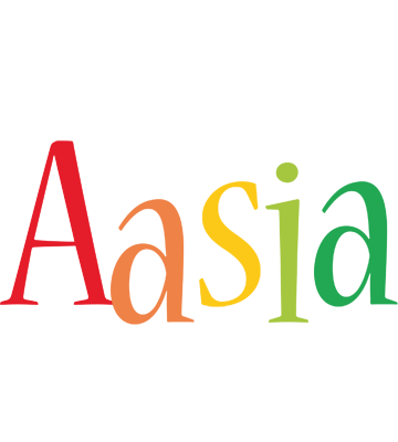 Aasia birthday logo