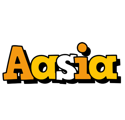 Aasia cartoon logo
