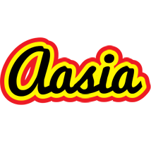 Aasia flaming logo