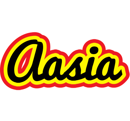 Aasia flaming logo