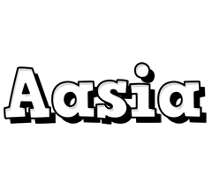 Aasia snowing logo