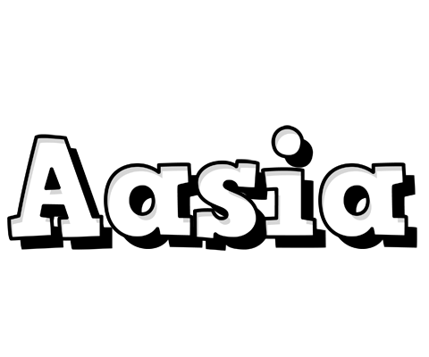 Aasia snowing logo
