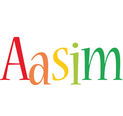 Aasim birthday logo