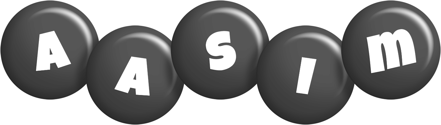Aasim candy-black logo