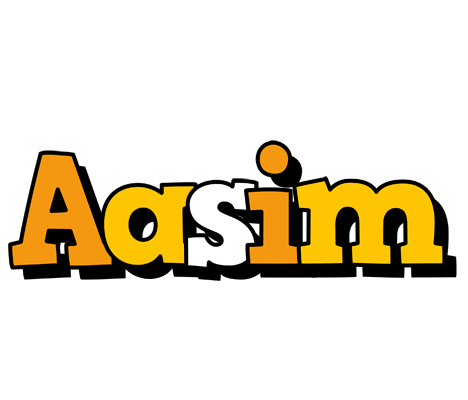 Aasim cartoon logo