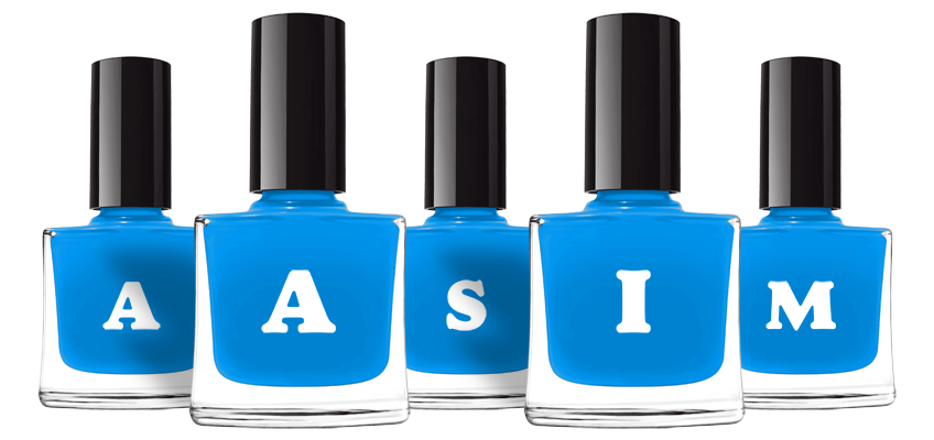 Aasim glossy logo
