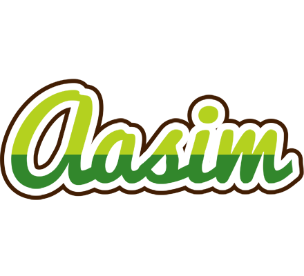 Aasim golfing logo