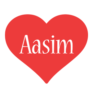 Aasim love logo