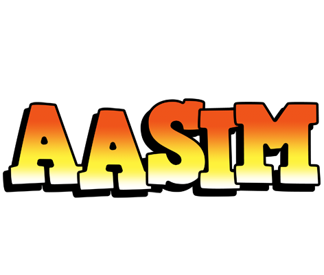 Aasim sunset logo