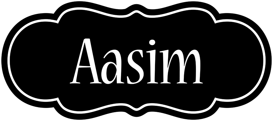 Aasim welcome logo