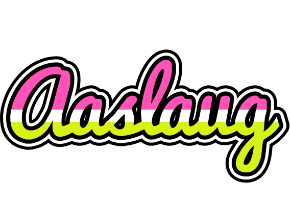 Aaslaug candies logo