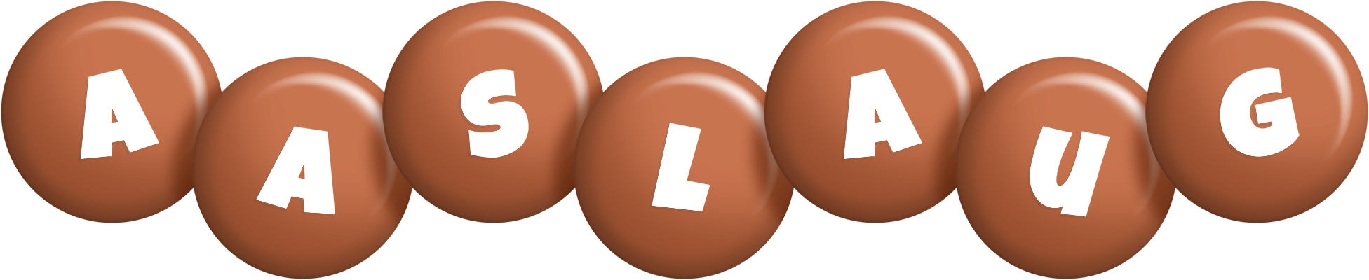 Aaslaug candy-brown logo