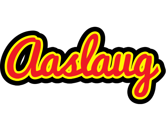 Aaslaug fireman logo