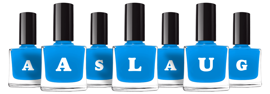 Aaslaug glossy logo