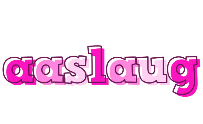Aaslaug hello logo