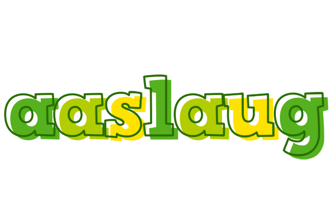Aaslaug juice logo