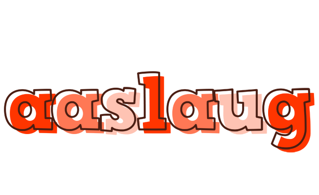 Aaslaug paint logo