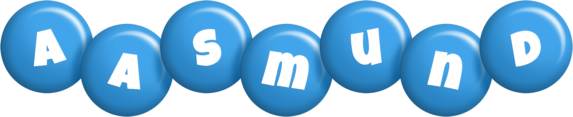 Aasmund candy-blue logo