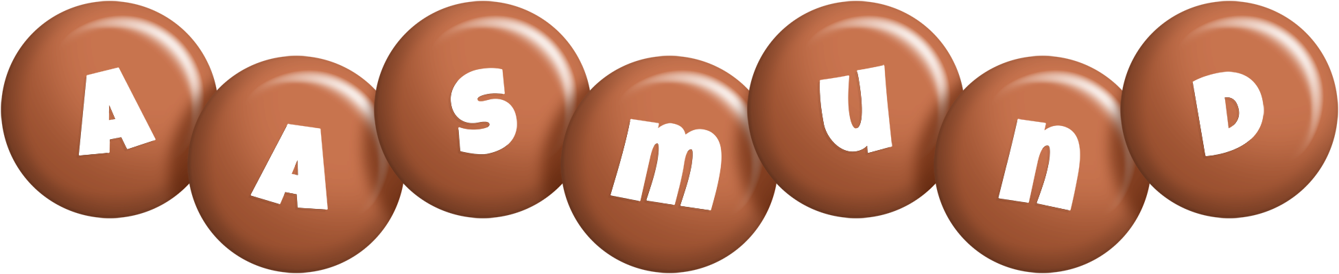 Aasmund candy-brown logo