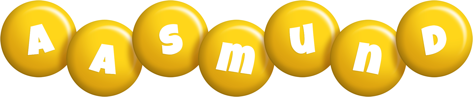 Aasmund candy-yellow logo