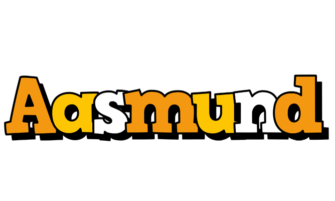 Aasmund cartoon logo