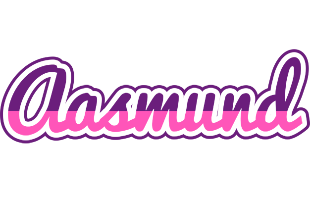 Aasmund cheerful logo
