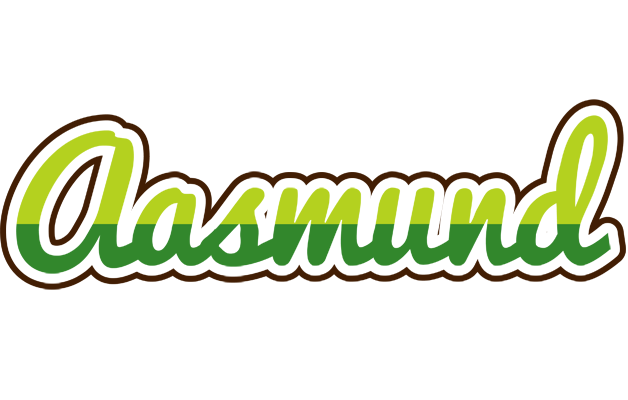 Aasmund golfing logo