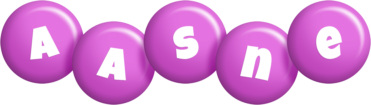 Aasne candy-purple logo