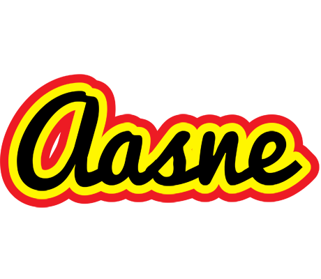 Aasne flaming logo
