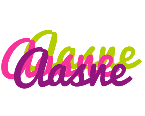 Aasne flowers logo