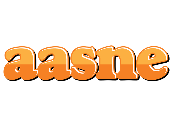 Aasne orange logo