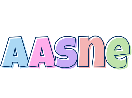 Aasne pastel logo