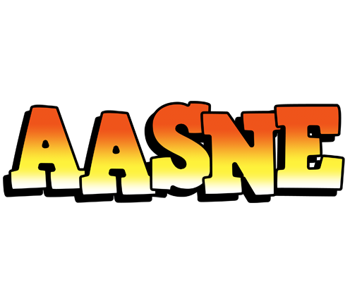 Aasne sunset logo