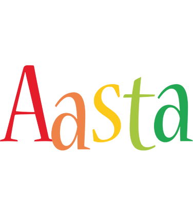 Aasta birthday logo