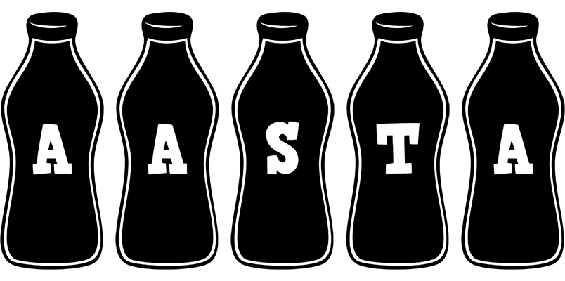 Aasta bottle logo
