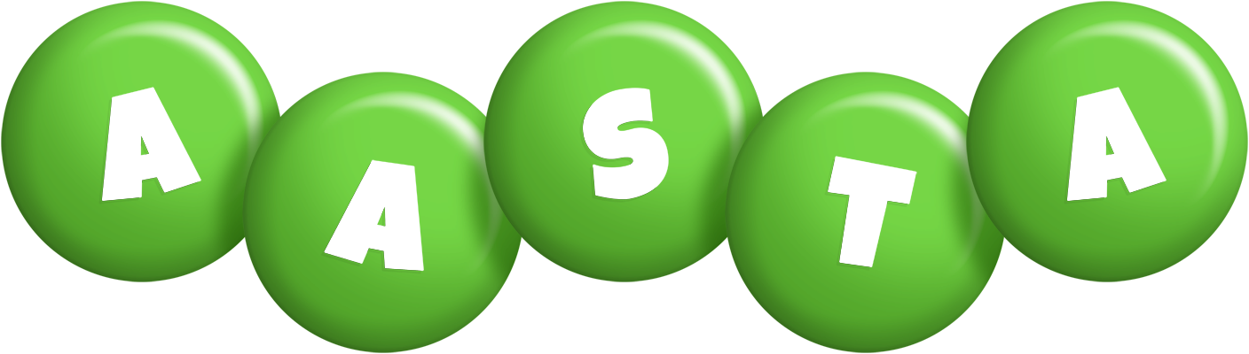 Aasta candy-green logo
