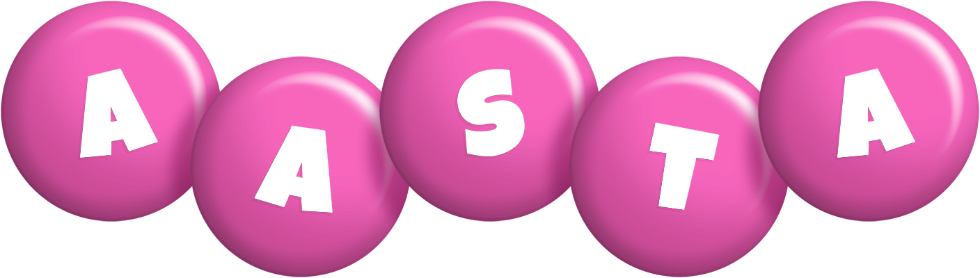 Aasta candy-pink logo