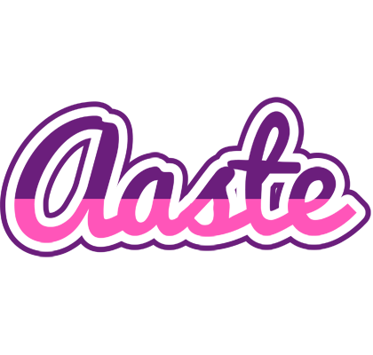 Aaste cheerful logo