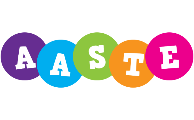 Aaste happy logo