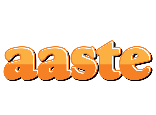 Aaste orange logo